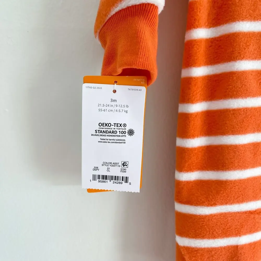 NWT 3M Fleece Footed Pajamas
